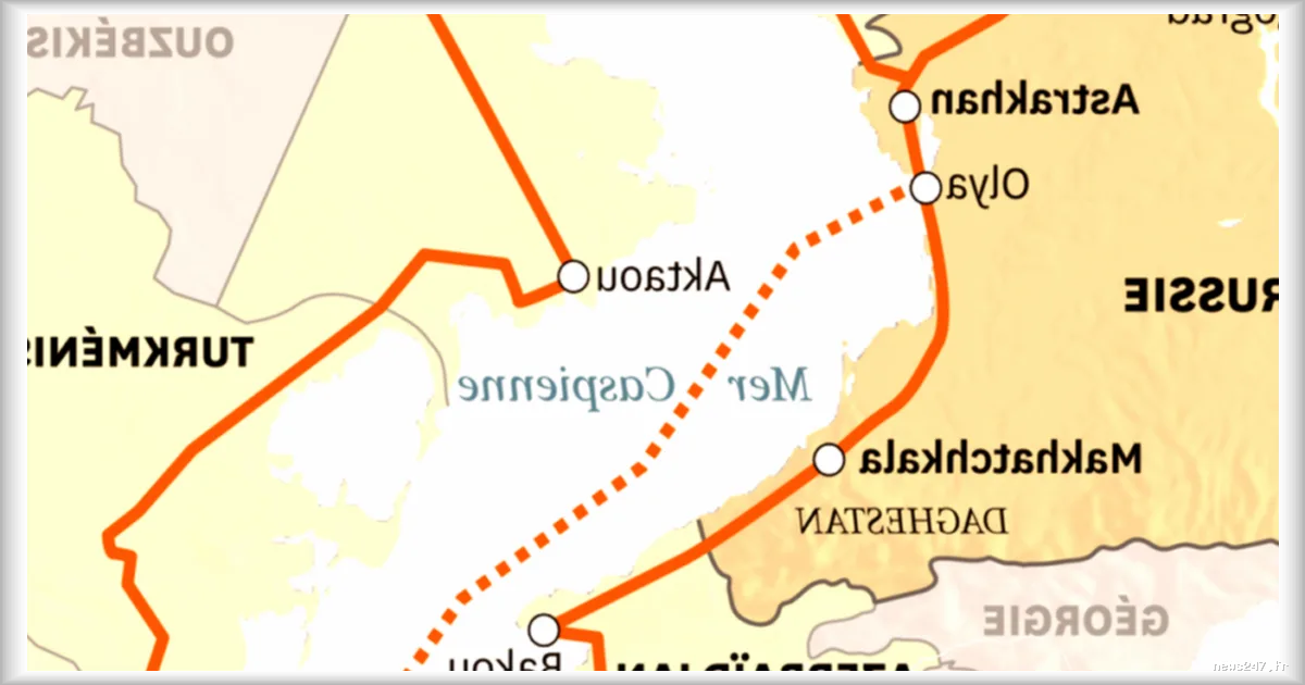 La Russie mise sur la mer Caspienne pour contourner l'Occident