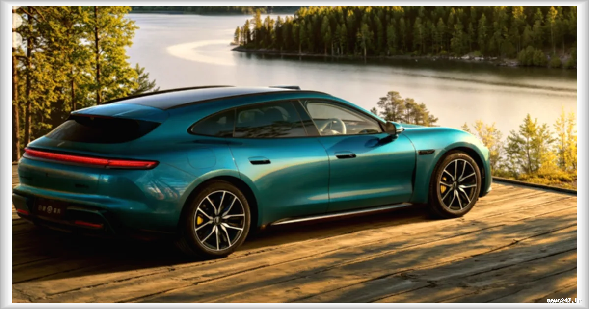La SAIC devoile la Z7T, un break electrique a 27 000 € inspire de la Porsche Taycan et equipe de technologie Huawei