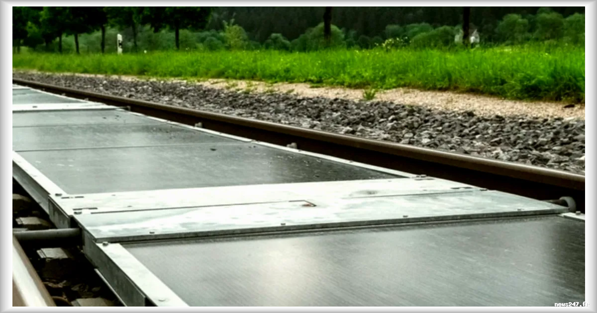 La SNCF envisage de transformer les voies ferrées françaises en centrales solaires