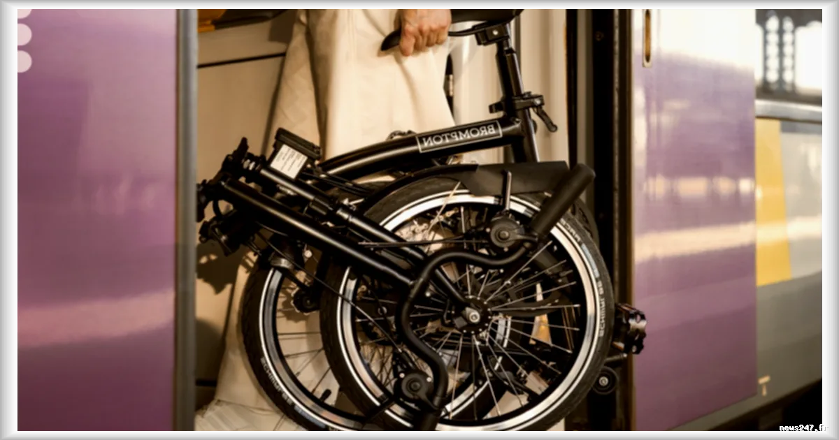 La SNCF propose une offre de location pour des vélos pliants Brompton reconditionnés en France