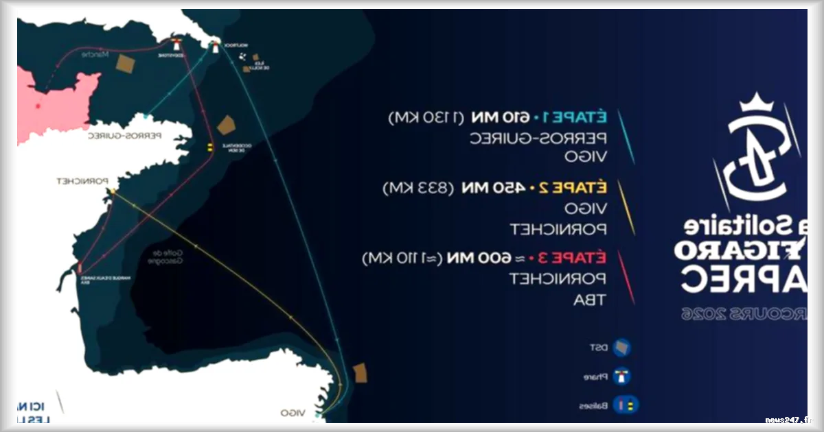 La Solitaire du Figaro Paprec 2026 : un parcours prometteur pour Richomme, Lunven et les autres