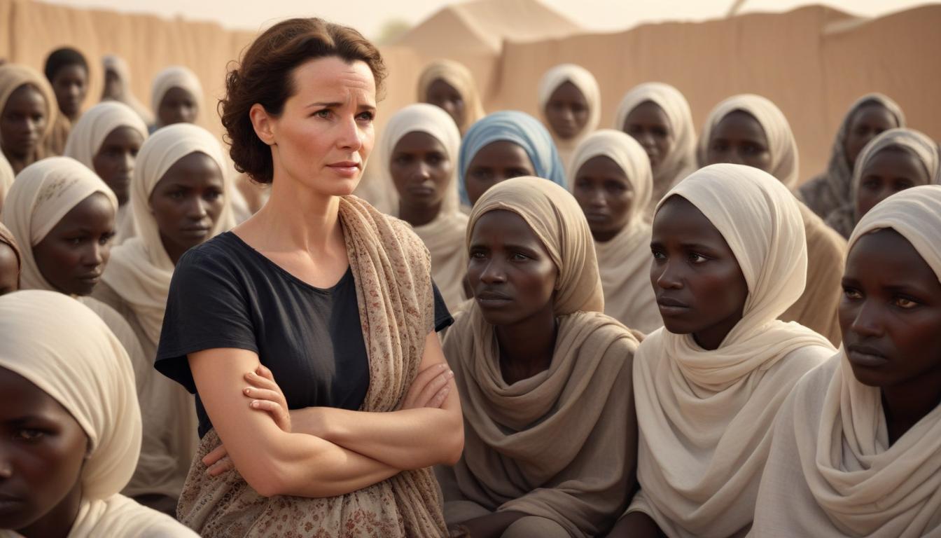 La star de Sex and the City, Kristin Davis, appelle à plus d'empathie pour le Soudan