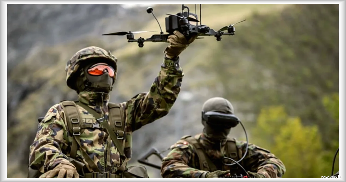 La Suisse annonce la création d'un bataillon de drones d'ici 2028 pour renforcer sa défense