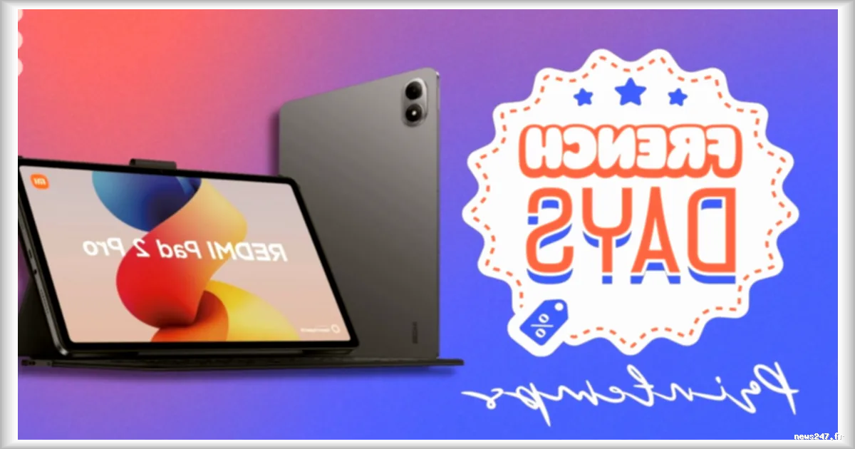 La tablette Xiaomi Redmi Pad 2 Pro en promotion lors des French Days