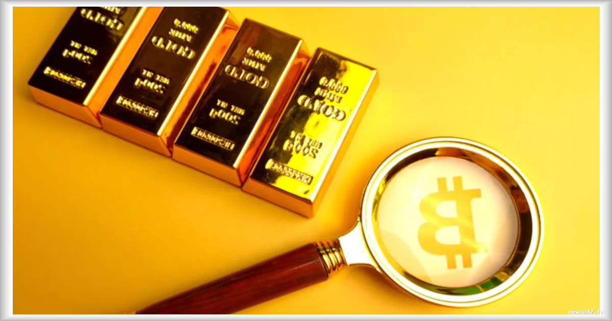 La tendance haussière de Bitcoin se brise face à l'or