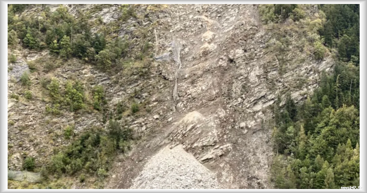 La vallée de la Maurienne en Savoie confrontée à de nouveaux risques d'éboulements