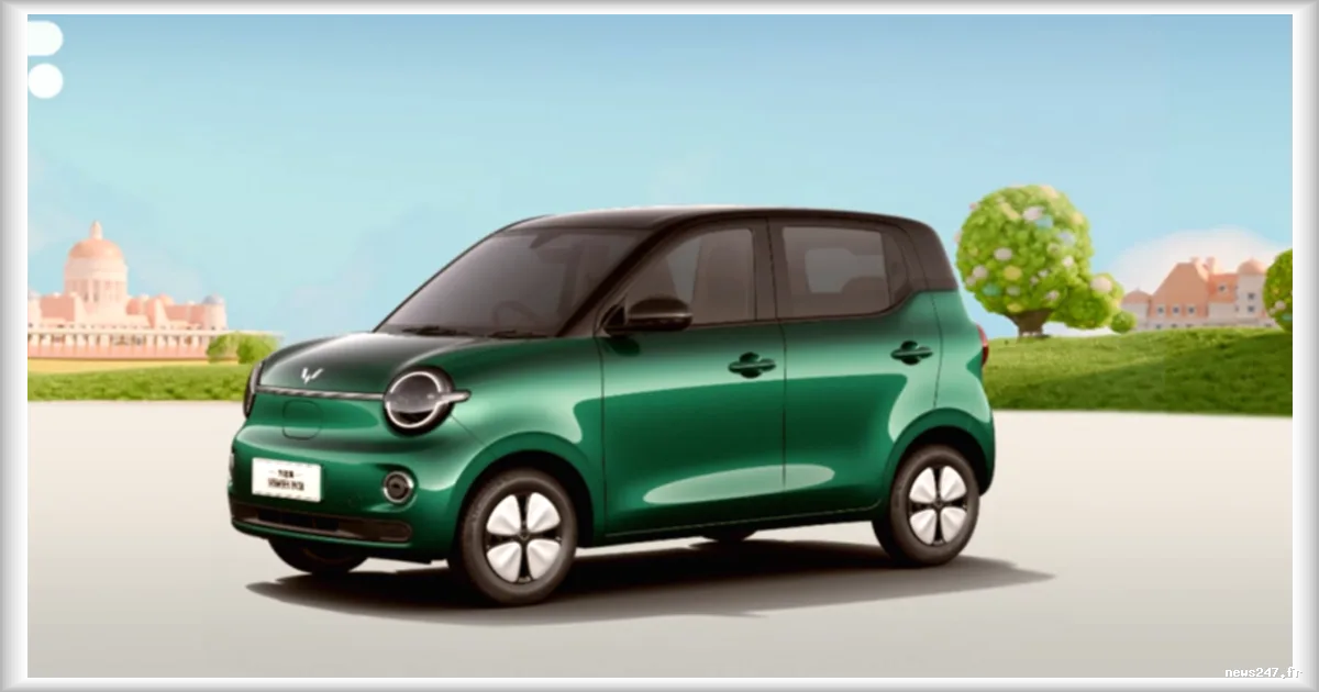 La Wuling Hongguang Mini EV se renouvelle avec un nouveau look