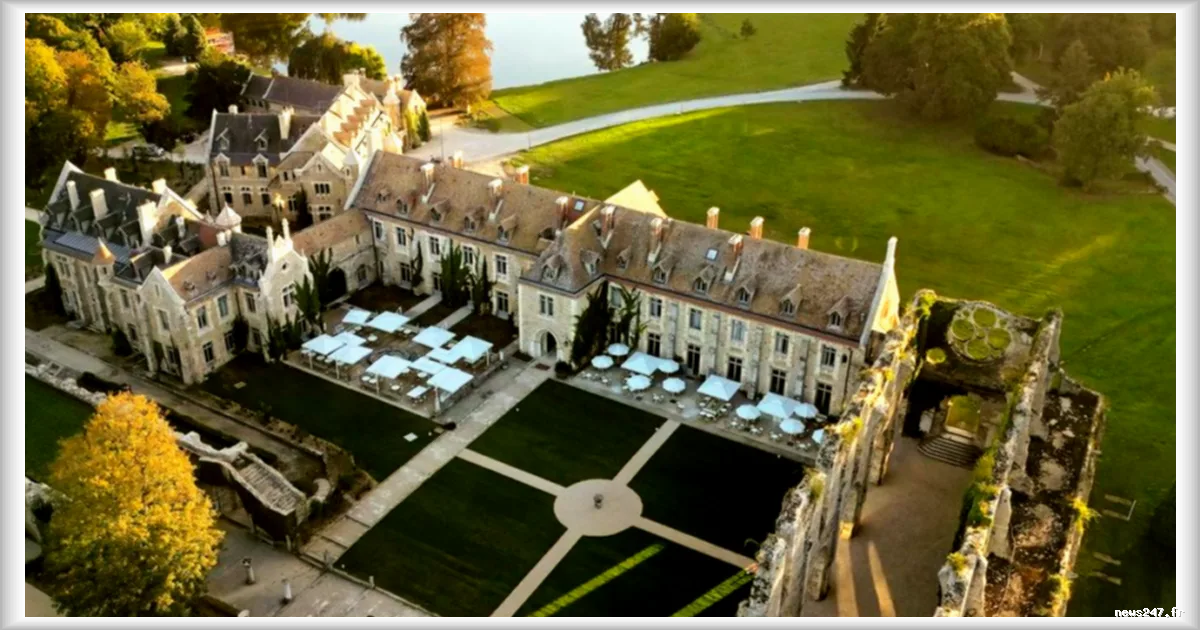 L'Abbaye des Vaux-de-Cernay, hôtel de luxe, accueille le G7