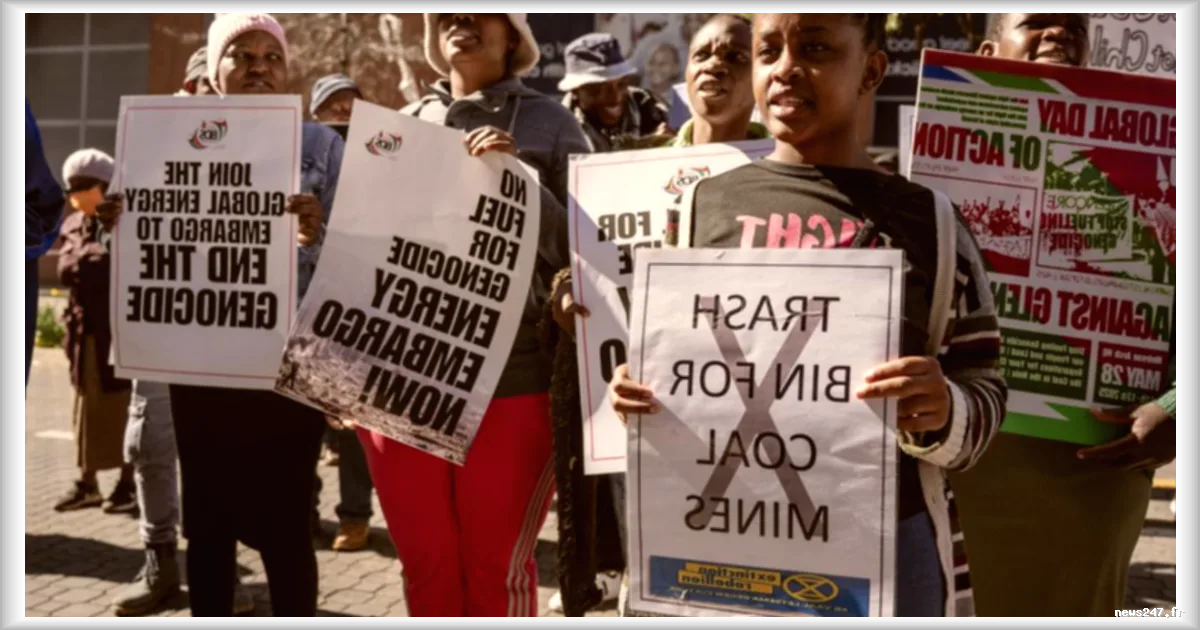 L'Afrique du Sud accusée d'hypocrisie pour ses exportations de charbon vers Israël