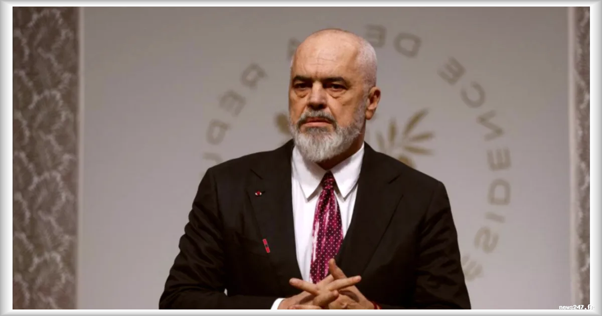 L’Albanie s’oppose à l’Europe : Edi Rama dénonce le refus de dialoguer avec la Russie