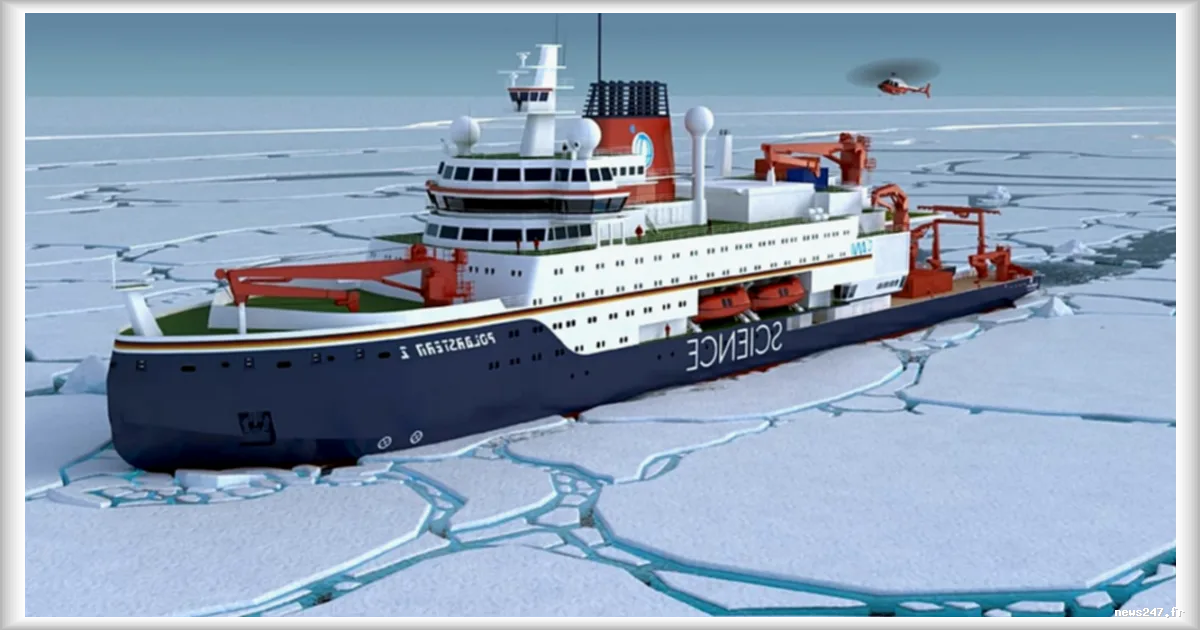 L'Allemagne prévoit un nouveau brise-glace high-tech pour la recherche polaire