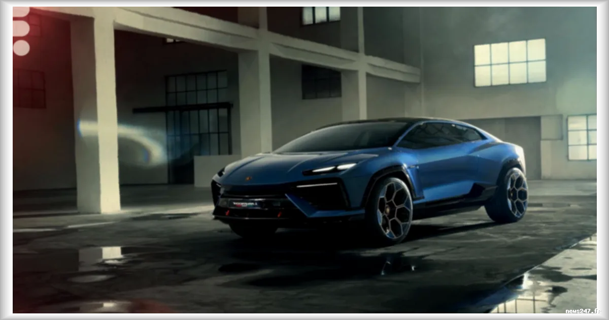 Lamborghini confirme le développement de sa première supercar électrique, reportée à 2030