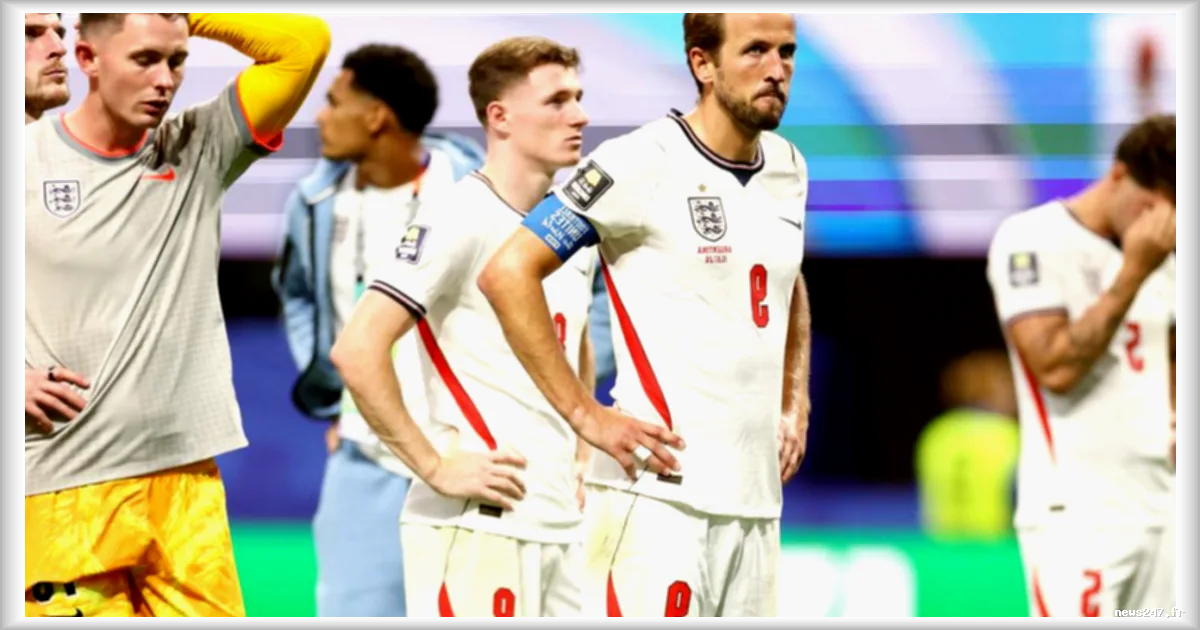 L'Angleterre échoue à nouveau dans sa quête de titre mondial