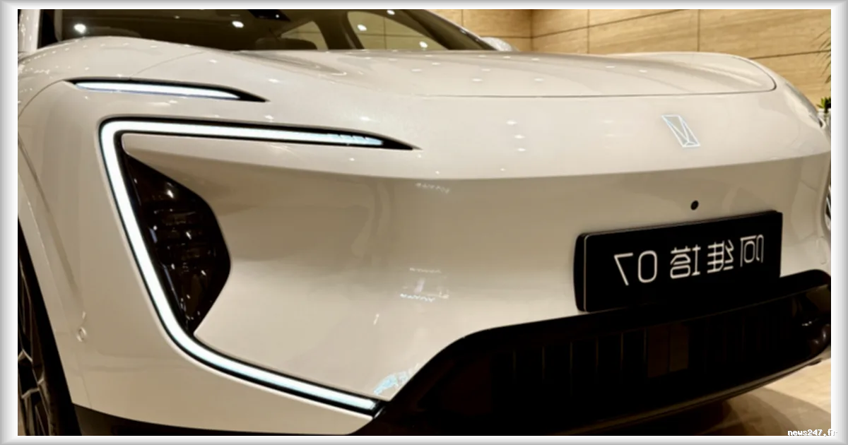 L'Avatr 07, le nouveau SUV électrique de Huawei, est prêt à concurrencer Tesla en Europe