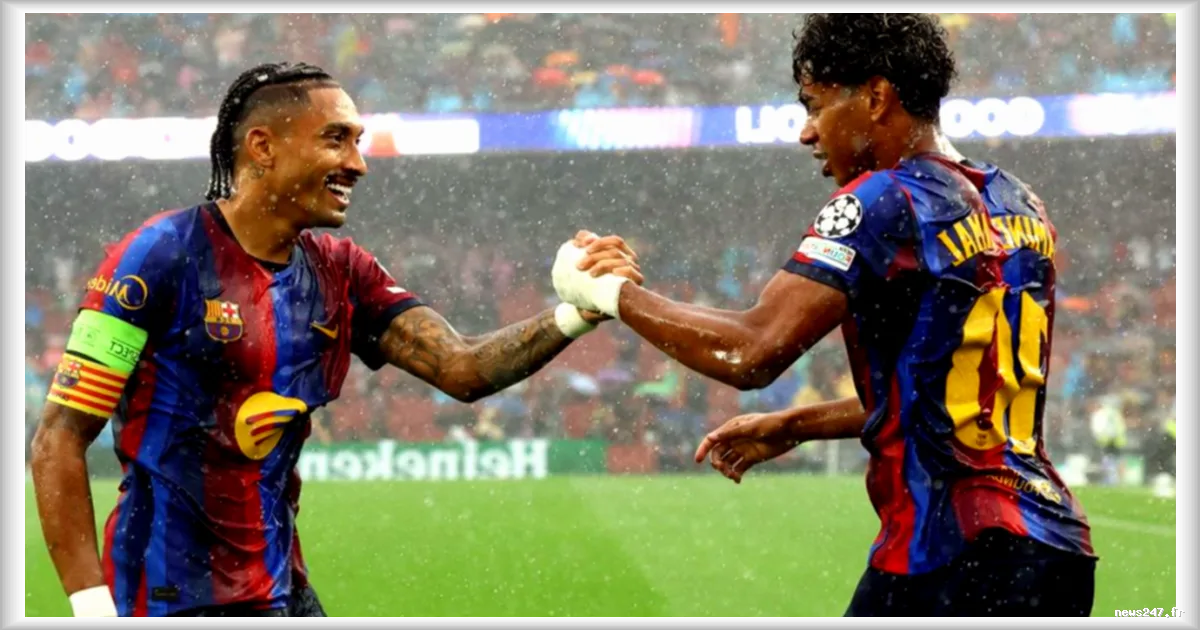 Le Barça écrase le Feyenoord en Ligue des champions