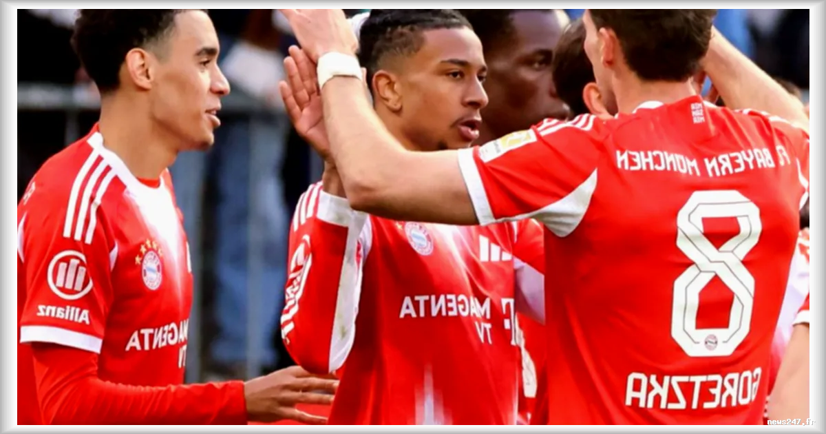Le Bayern Munich pulvérise le record de buts en Bundesliga grâce à un grand Olise (vidéo)
