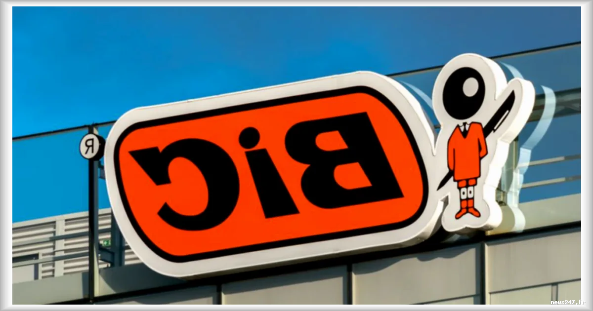 Le bénéfice de Bic chute de 60% en 2025 : une année difficile pour l'entreprise française