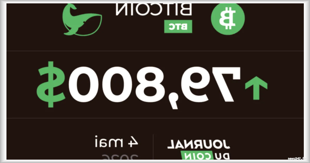 Le Bitcoin franchit les 80 000 dollars, un niveau inédit depuis fin janvier 2026