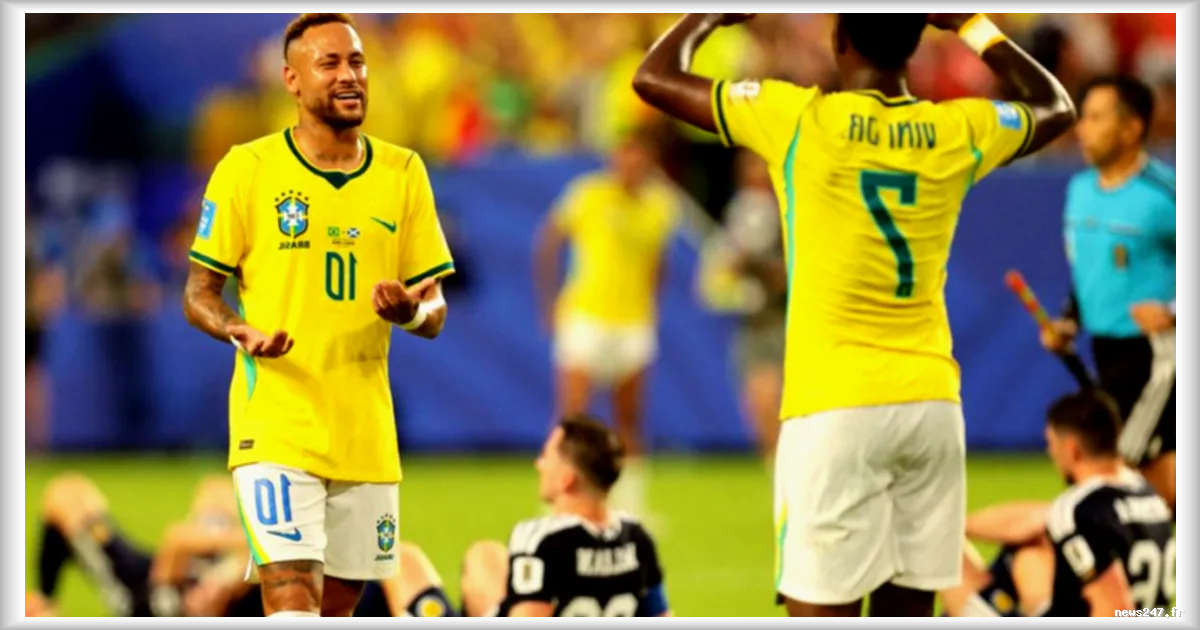 Le Brésil se qualifie pour les 16es de finale de la Coupe du monde 2026 en battant l'Écosse
