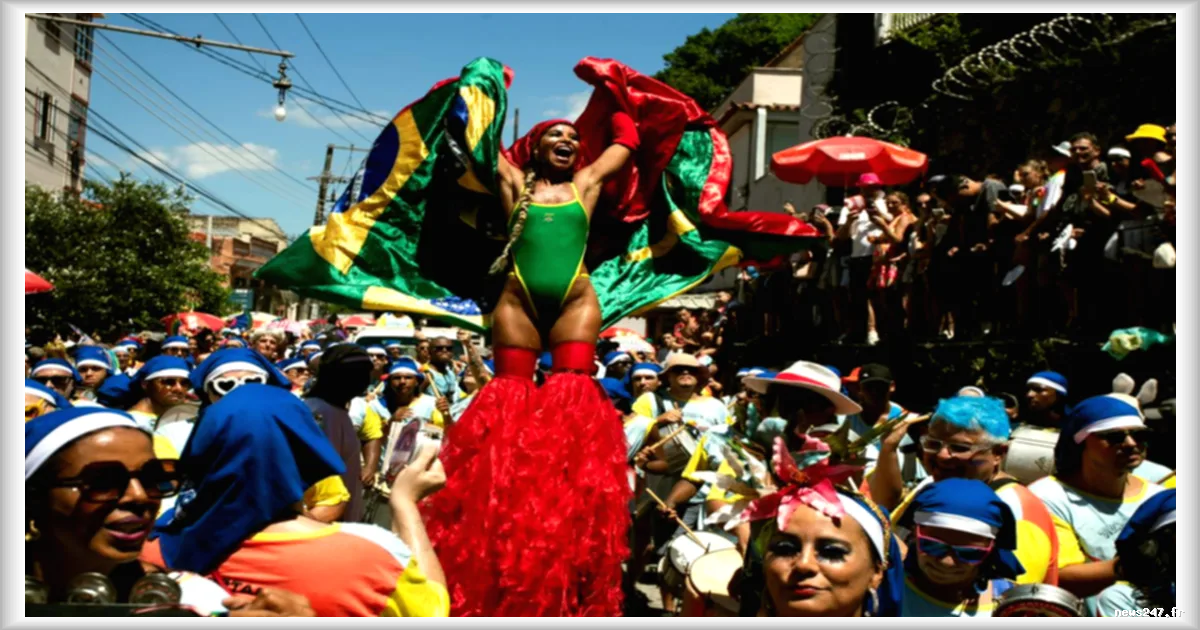 Le carnaval de Rio entre dans la danse du recyclage