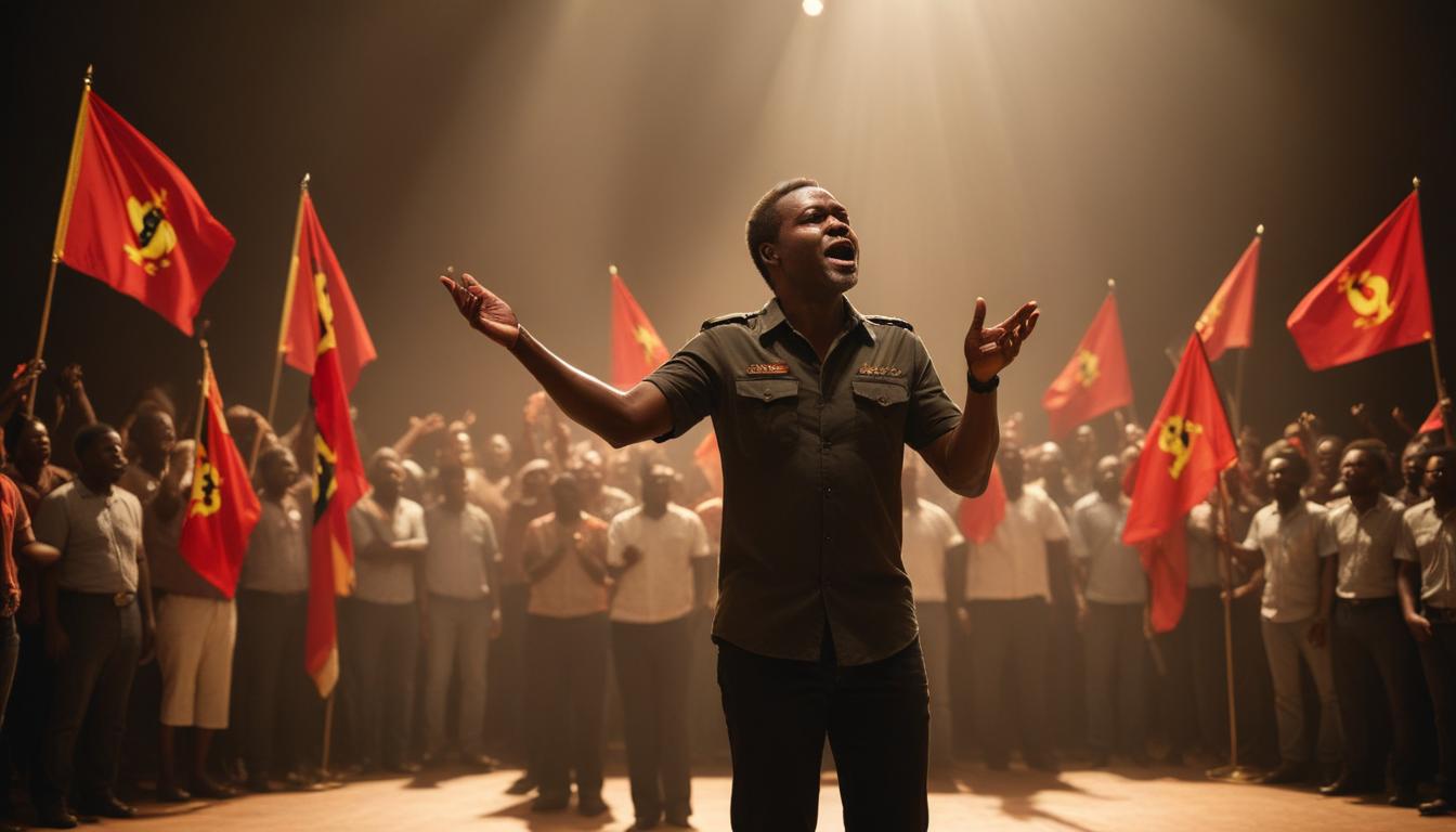 Le chanteur David Zé, une voix pour la résistance angolaise