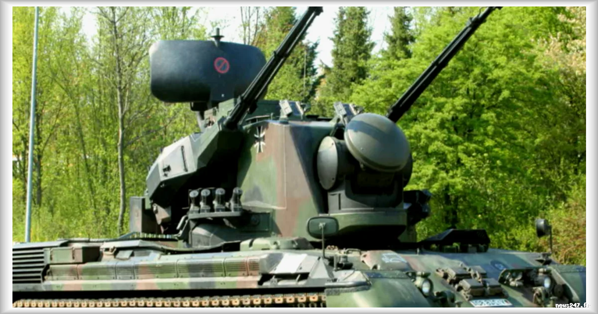 Le char antiaérien Gepard : un atout majeur de la défense ukrainienne contre les drones