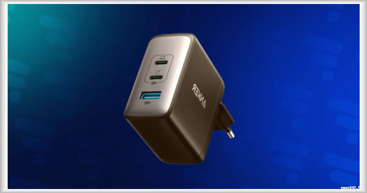 Le chargeur Anker 736 pour MacBook en promotion à moins de 40 % sur Amazon