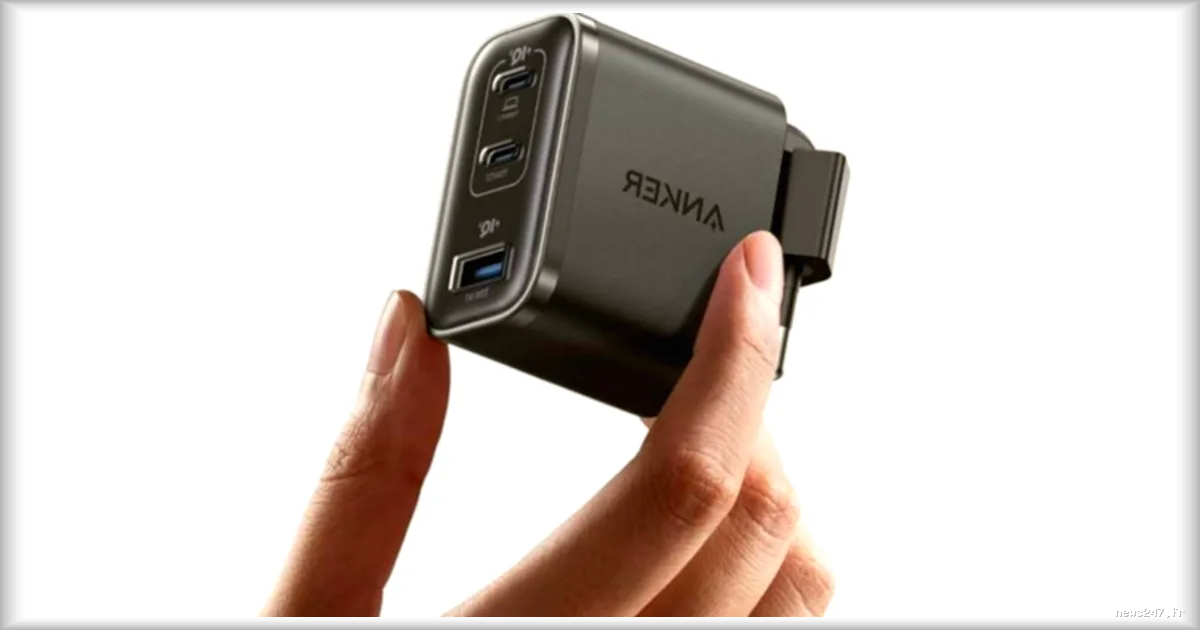 Le chargeur ultime pour vos vacances est à -40 % : 70 W et 3 ports pour recharger tous vos appareils