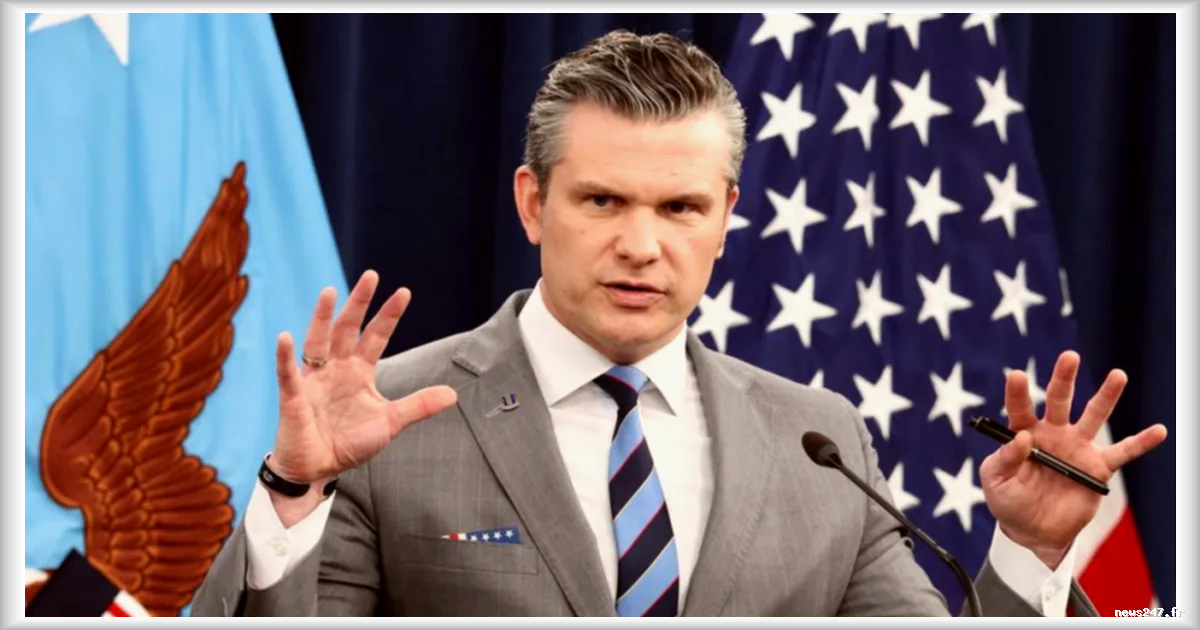 Le chef du Pentagone Pete Hegseth devant les deputes americains pour s'expliquer sur la guerre en Iran