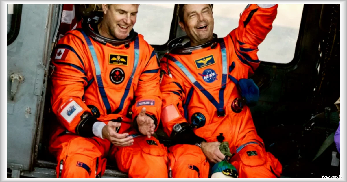 Le commandant d’Artémis II ramène la peluche 'Rise' sur Terre