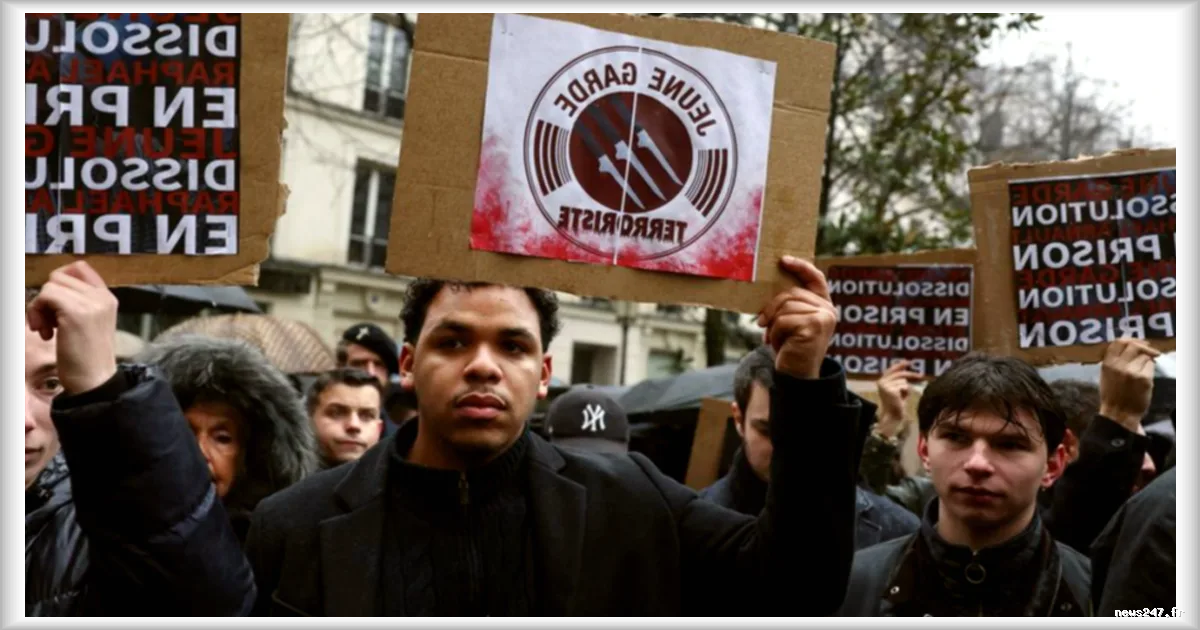 Le Conseil d’État examine la dissolution contestée de la Jeune Garde suite au décès de Quentin Deranque