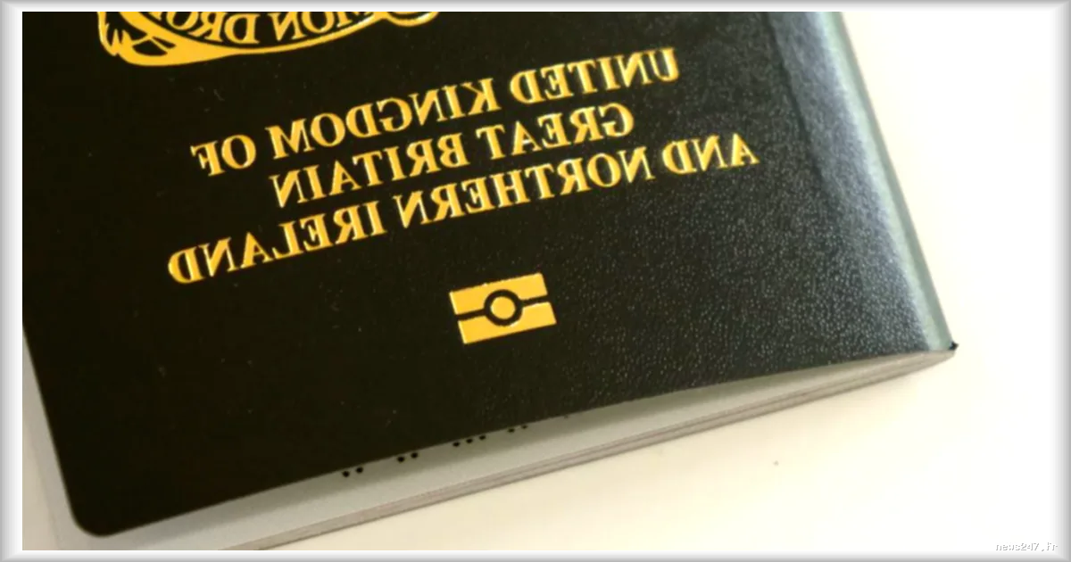 Le coût du passeport britannique explose, devenant l'un des plus chers d'Europe