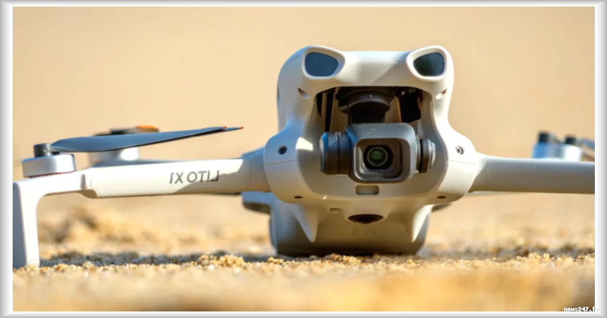 Le DJI Lito 1, un drone compact pour les débutants, en promotion sur Amazon
