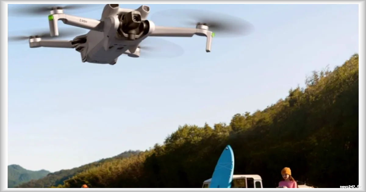 Le DJI Mini 3 en promotion sur Amazon : un drone de loisir performant à prix réduit