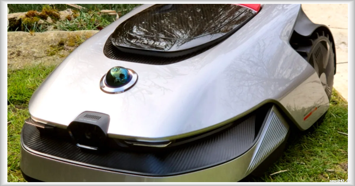 Le Dreame A2, un robot tondeuse avancé, est désormais proposé à moitié prix