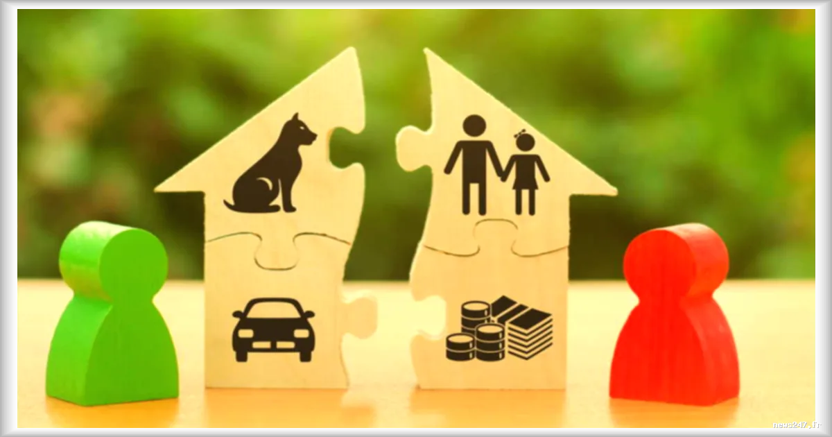 Le droit de partage en cas de divorce : explication et calcul