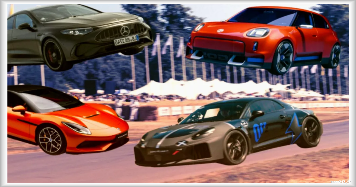Le Festival of Speed de Goodwood presente les dernieres nouveautes electriques