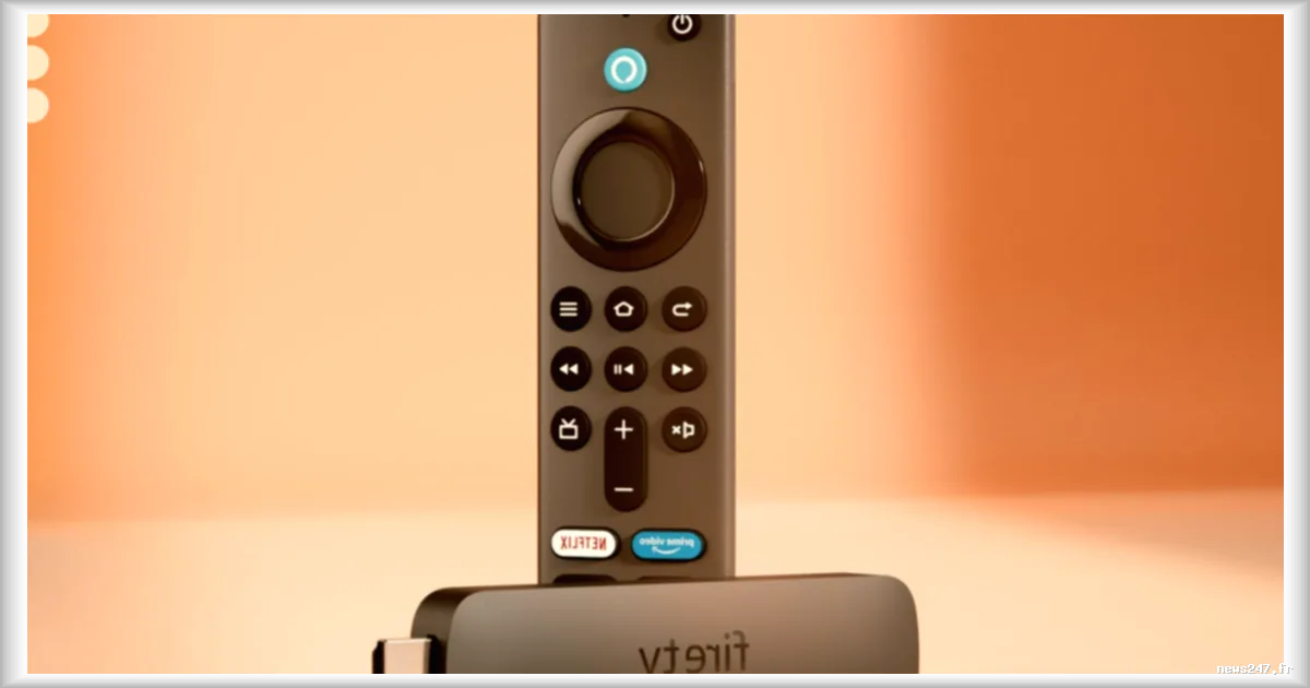 Le Fire TV Stick 4K Max d'Amazon bénéficie d'une remise exceptionnelle de 40 %