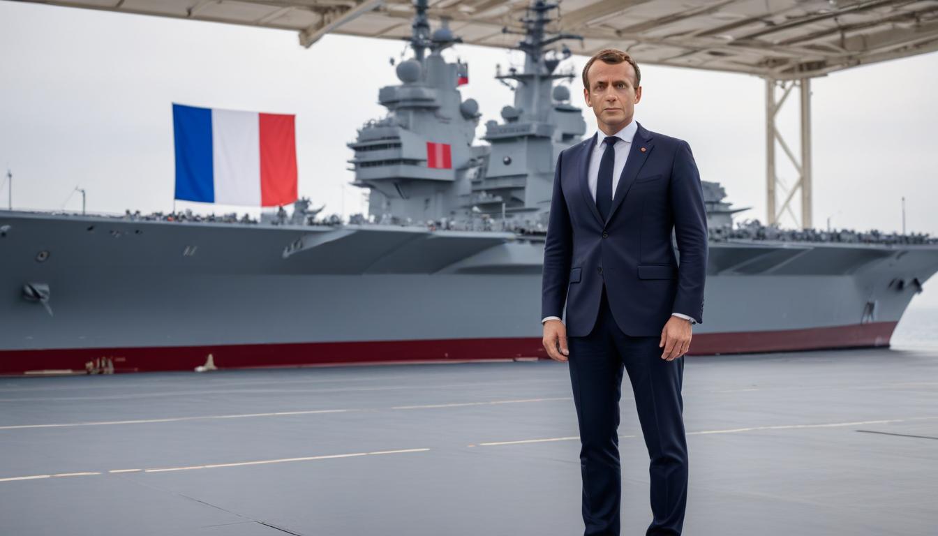 Le « France libre » de Macron : un porte-avions aux connotations historiques et ludiques