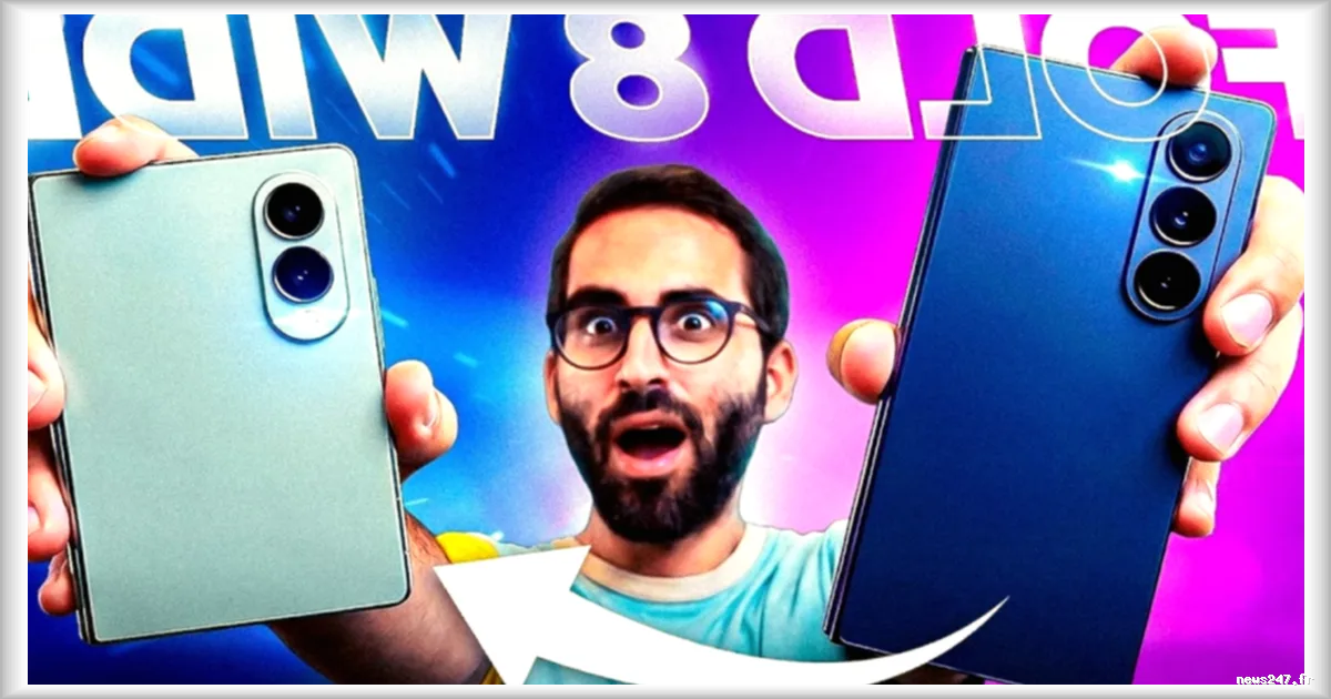 Le Galaxy Z Fold 8 Wide, un nouveau format pour les smartphones pliants de Samsung