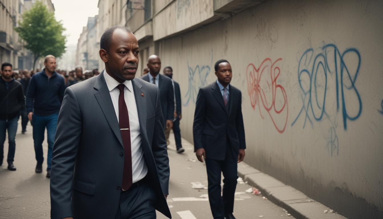 Le maire LFI de Saint Denis, Bally Bagayoko, face aux injures racistes avec calme