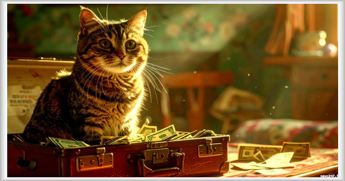Le memecoin CASHCAT explose de 120 % en une journée sur la blockchain de Robinhood