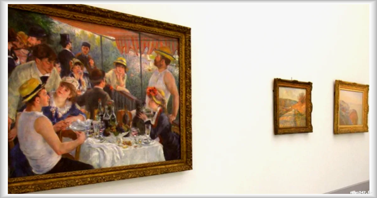 Le musée d'Orsay accueille Le Déjeuner des canotiers, un Renoir emblématique et rarement exposé en France