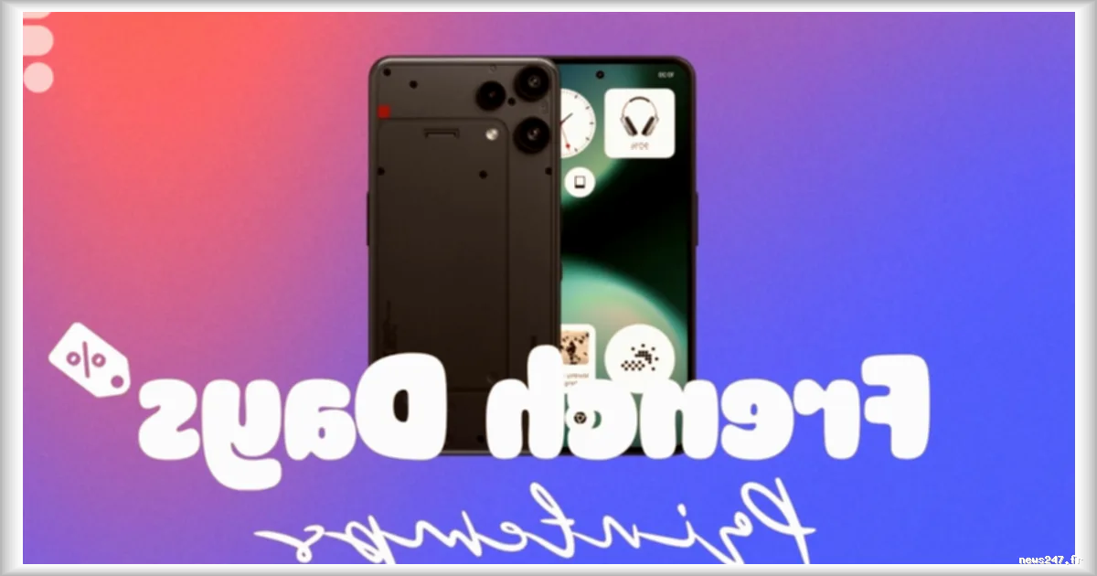 Le Nothing Phone (3a) Lite chute sous les 200 € pour les French Days