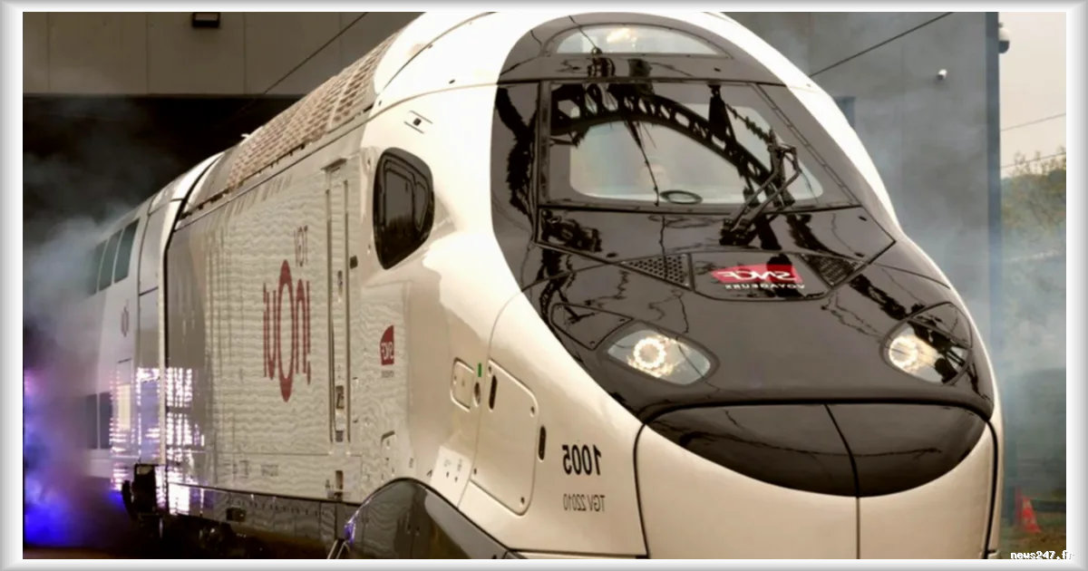 Le nouveau TGV de la SNCF, avec 20 % de voyageurs supplémentaires, entrera en service en septembre