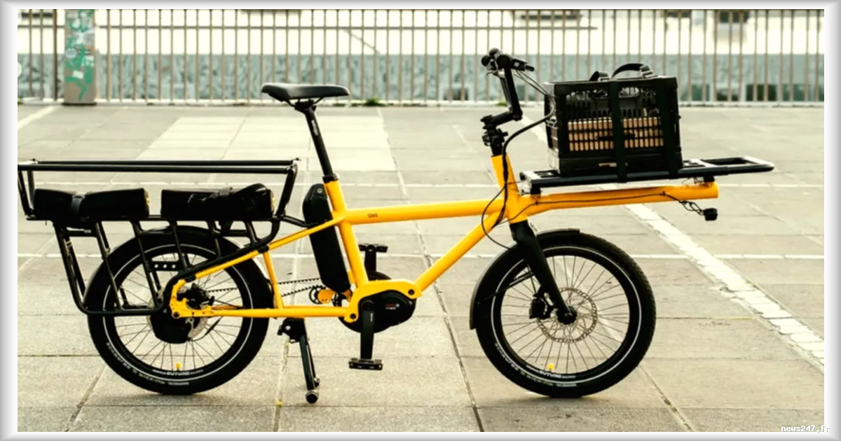 Le nouveau vélo électrique Sugg Cargo & Kids peut transporter jusqu'à 200 kg et 2 enfants