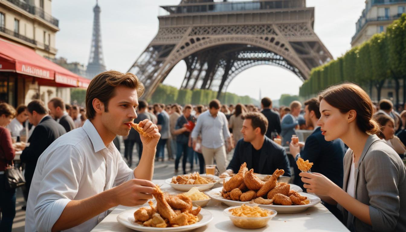 Le poulet, un aliment de plus en plus populaire en France