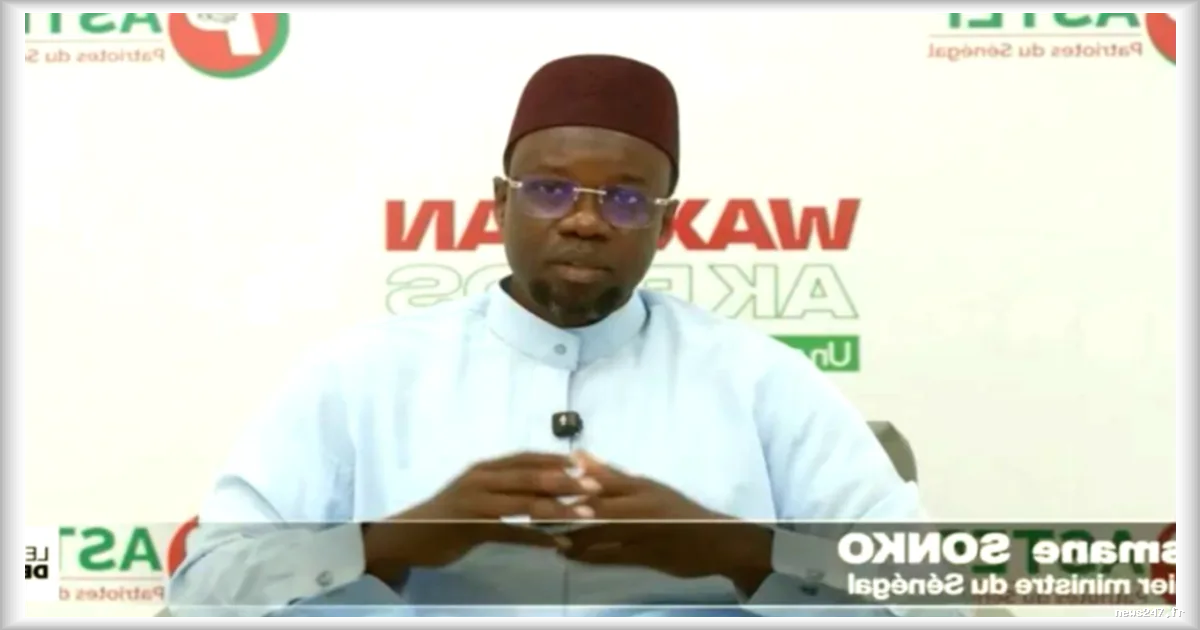 Le Premier Ministre du Sénégal Ousmane Sonko condamne les frappes israélo-américaines sur l'Iran