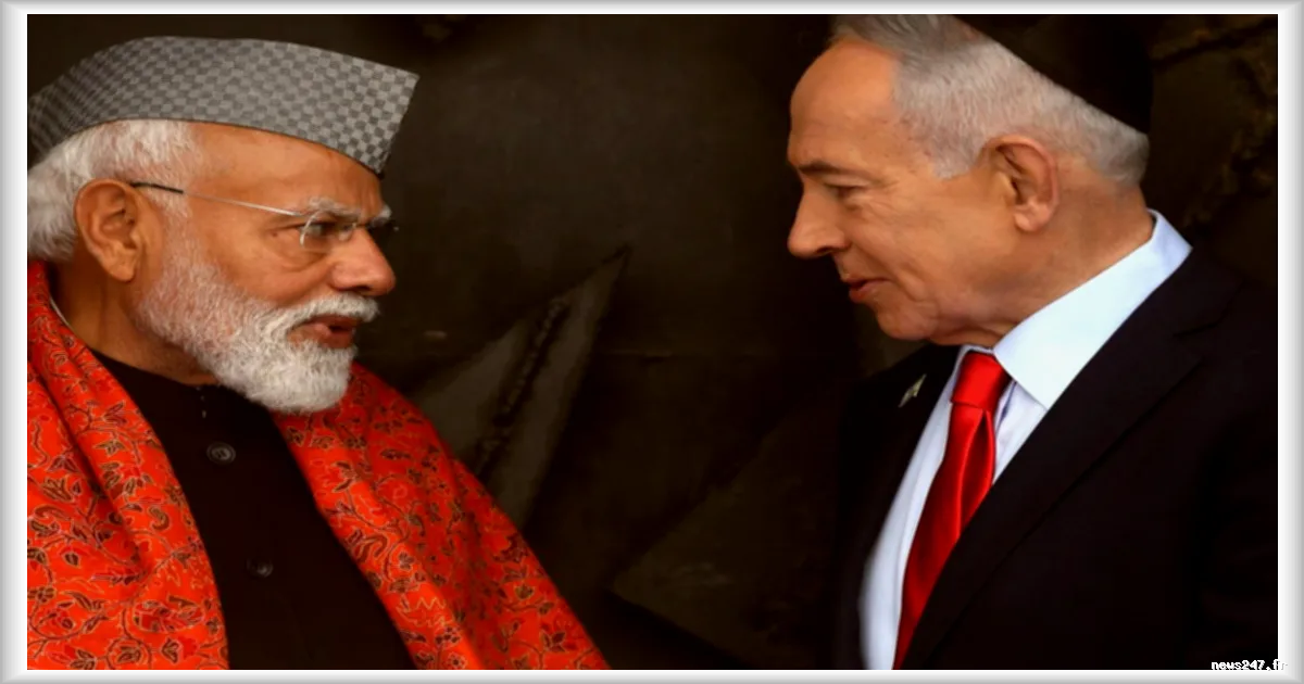 Le Premier Ministre Indien Narendra Modi En Visite En Israël : Un Soutien Affiché À L'État Hébreu