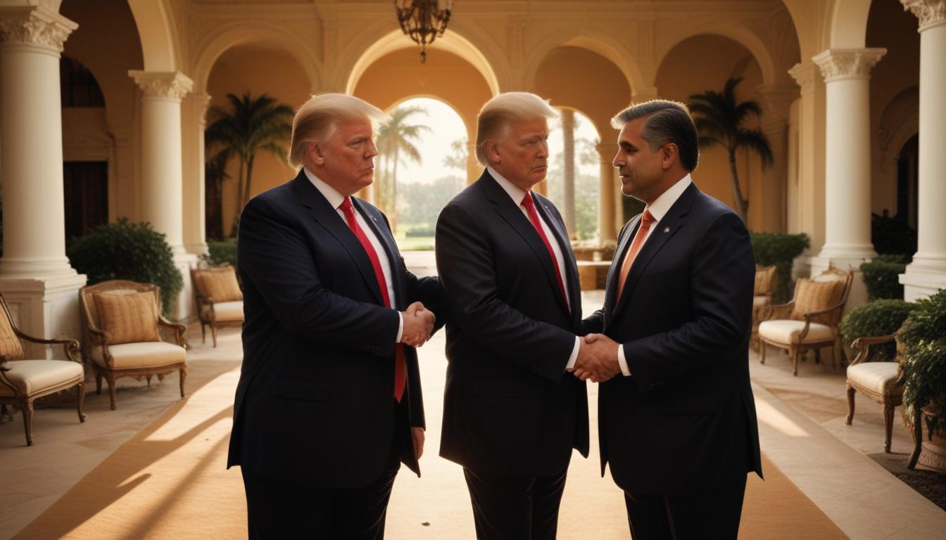 Le président équatorien Daniel Noboa rencontre Donald Trump en Floride